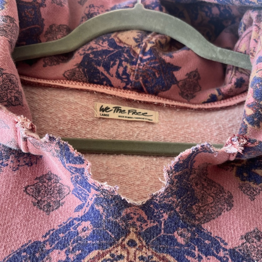 Free People It’s a Vibe Printed Hoodie - Picture 5 of 13